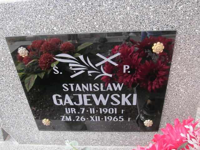 Stanisław Gajewski 1901 Chynów - Grobonet - Wyszukiwarka osób pochowanych