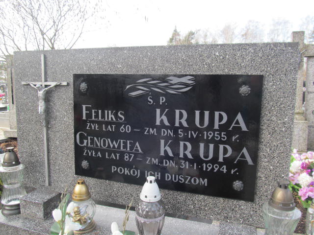 Feliks Krupa Chynów - Grobonet - Wyszukiwarka osób pochowanych