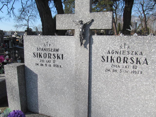 Agnieszka Sikorska  1883 Chynów - Grobonet - Wyszukiwarka osób pochowanych