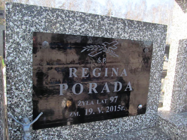 Regina Maria Porada 1919 Chynów - Grobonet - Wyszukiwarka osób pochowanych