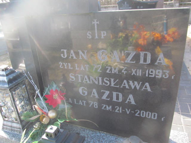Stanisława Gazda 1922 Chynów - Grobonet - Wyszukiwarka osób pochowanych