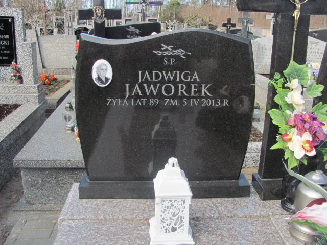 Jadwiga Bronisława Jaworek 1924 Chynów - Grobonet - Wyszukiwarka osób pochowanych