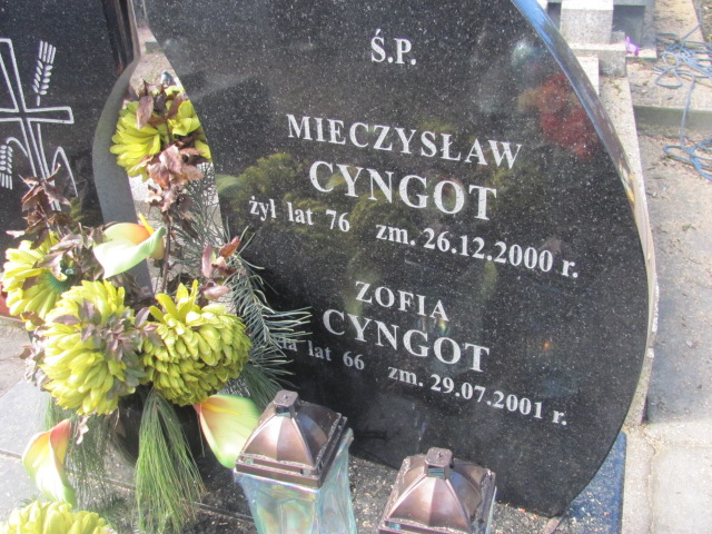 Mieczysław Cyngot 1924 Chynów - Grobonet - Wyszukiwarka osób pochowanych