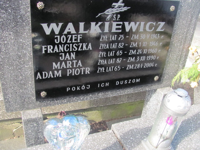 Marta Walkiewicz 1903 Chynów - Grobonet - Wyszukiwarka osób pochowanych