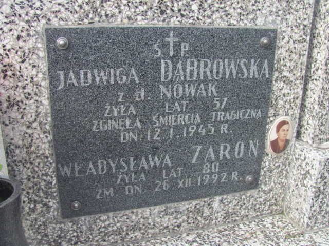 Władysława Zaroń 1912 Chynów - Grobonet - Wyszukiwarka osób pochowanych