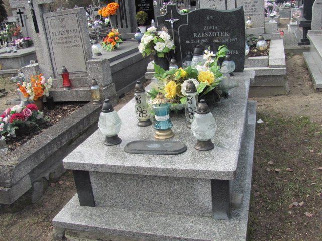 Grób Franciszka Rzeszotek
