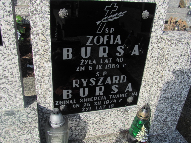 Ryszard Bursa 1955 Chynów - Grobonet - Wyszukiwarka osób pochowanych