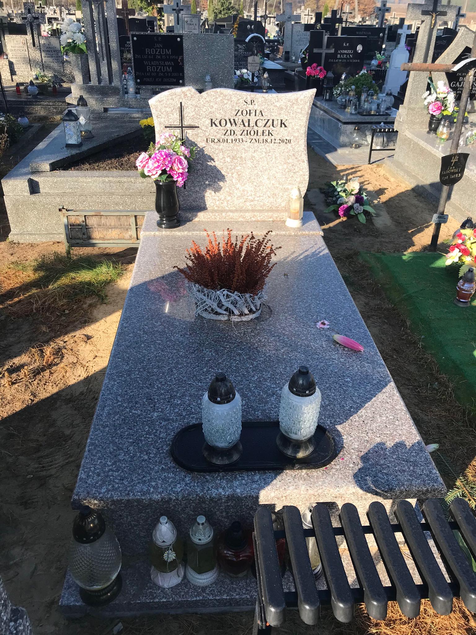 Grób Zofia Kowalczuk
