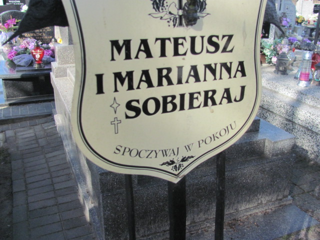 Mateusz Sobieraj 1885 Chynów - Grobonet - Wyszukiwarka osób pochowanych