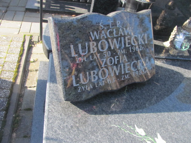 Wacław Lubowiecki 1912 Chynów - Grobonet - Wyszukiwarka osób pochowanych