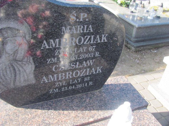 Czesław Ambroziak 1930 Chynów - Grobonet - Wyszukiwarka osób pochowanych