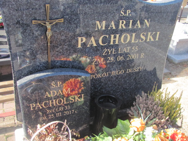 Marian Pacholski 1946 Chynów - Grobonet - Wyszukiwarka osób pochowanych